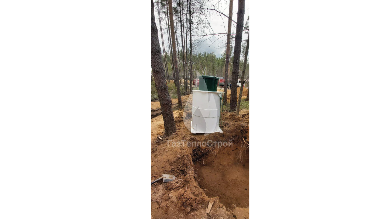 Подготовка к монтажу Септика Kolo Vesi 3 низкий корпус